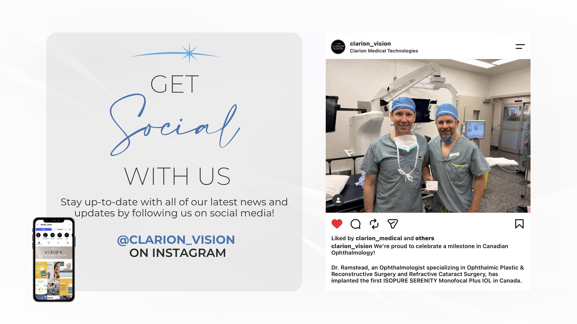 stay up to date with all of our latest news and updates by following us on social media 